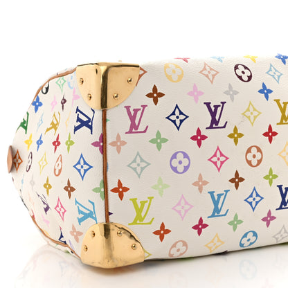 Louis Vuitton Monogram Multicolor Speedy 30 White 10 of 14