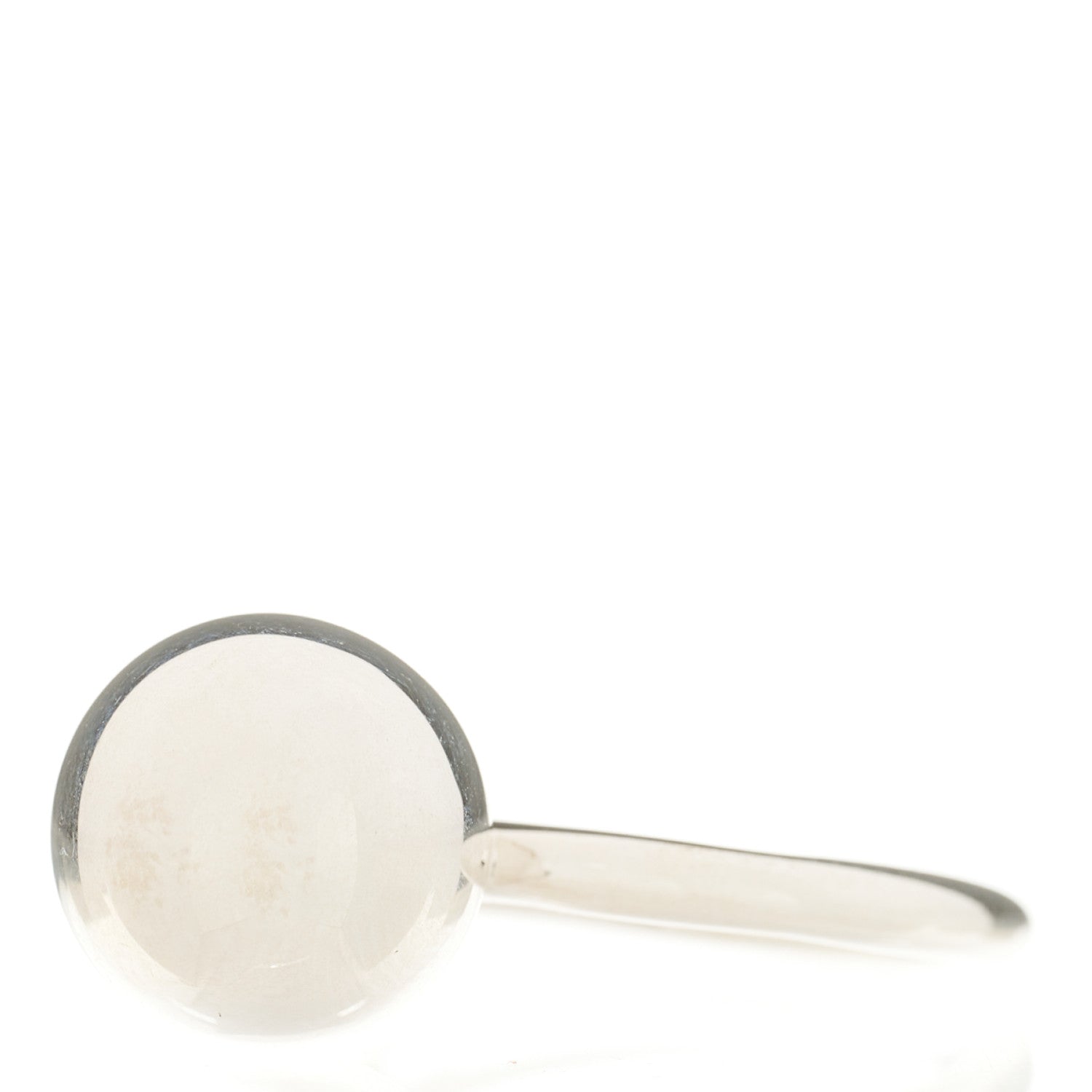 Tiffany Sterling Silver 12mm HardWear Ball Ring 54 7 2 of 6