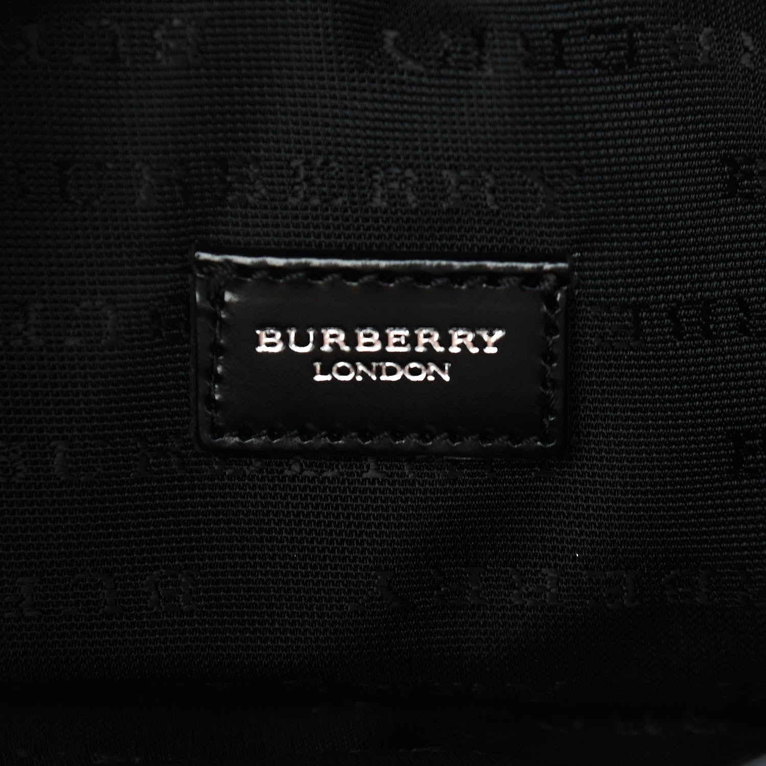 Burberry Patent Vintage Check Crossbody Black 6 of 12