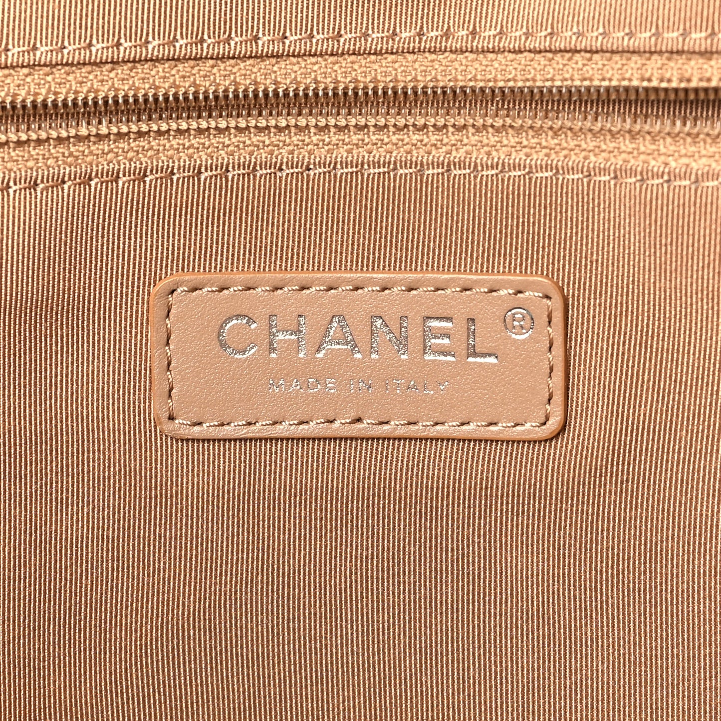 Wool Felt Large Deauville Tote Grey Beige