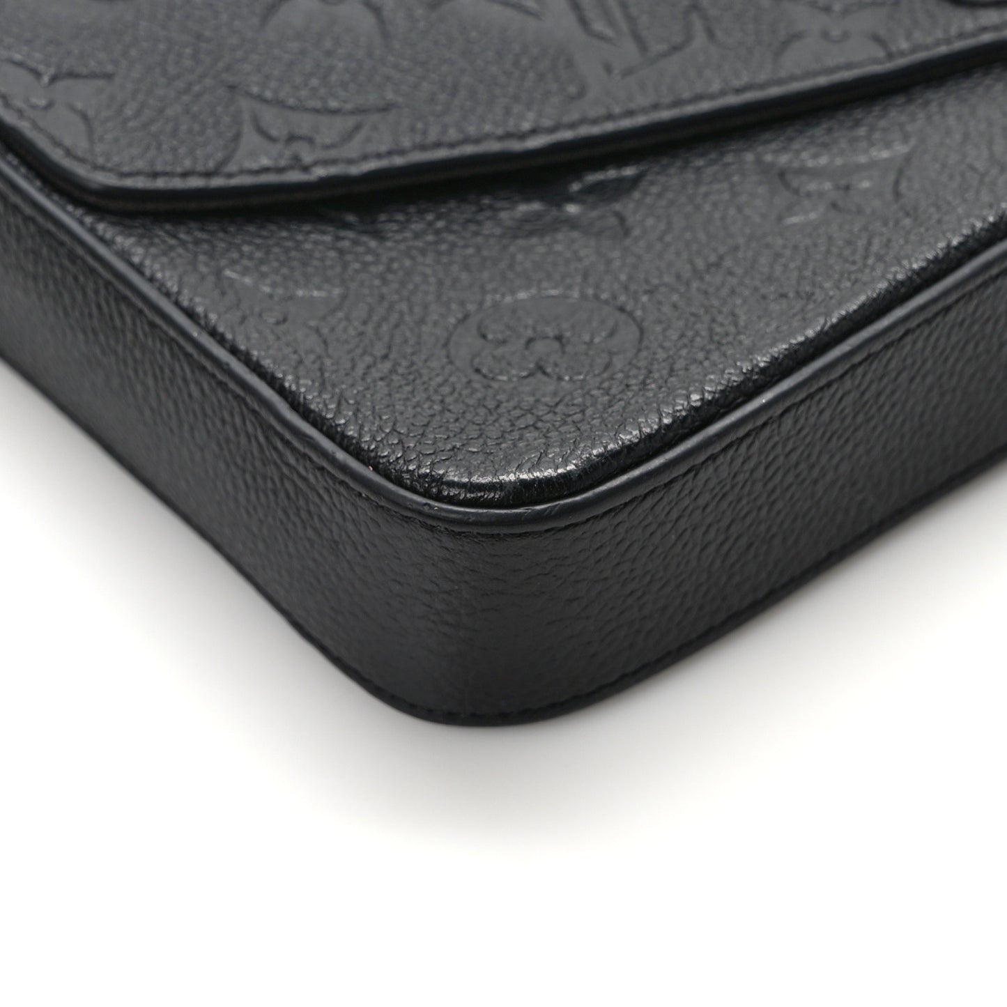 Empreinte Pochette Felicie Chain Wallet Black