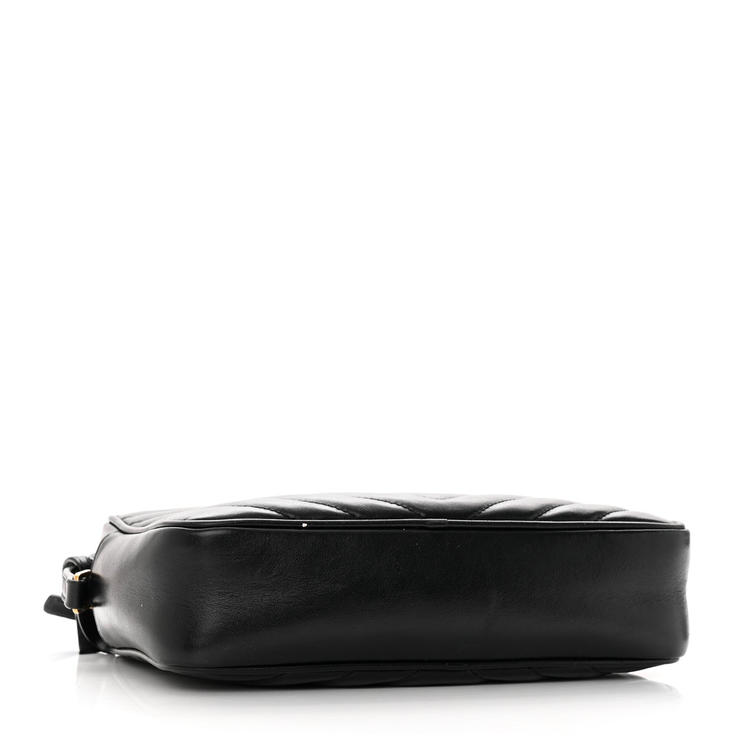 Calfskin Matelasse Monogram Lou Camera Bag Black