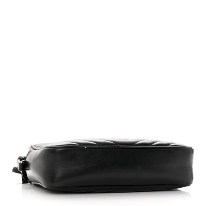Saint Laurent Calfskin Matelasse Monogram Lou Camera Bag Black 4 of 25