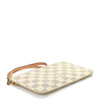 Louis Vuitton Damier Azur Neverfull PM Pochette 4 of 8