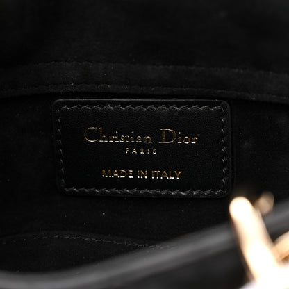 Christian Dior Lambskin Cannage Micro Lady D-Joy Black 6 of 10