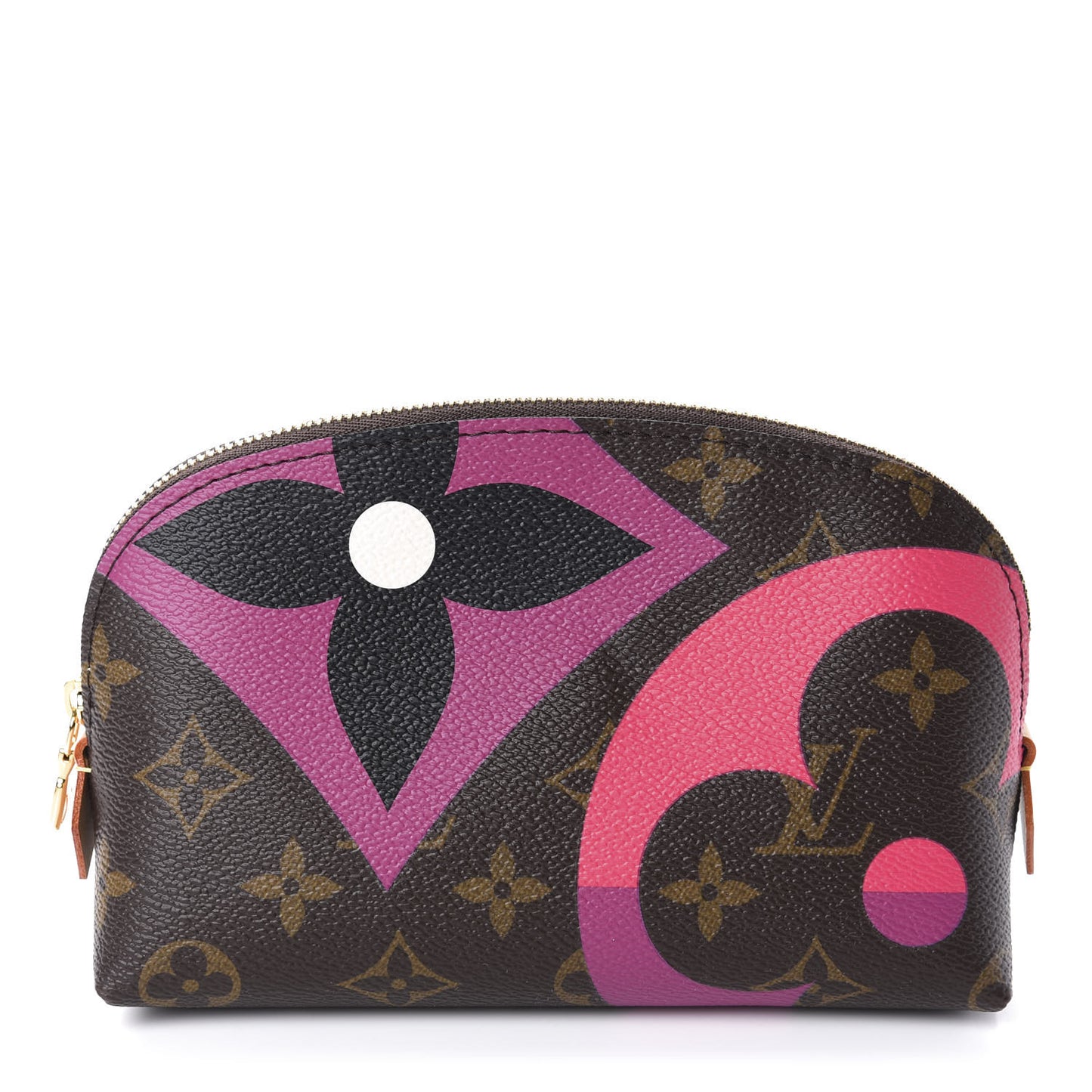 Monogram Game On Cosmetic Pouch
