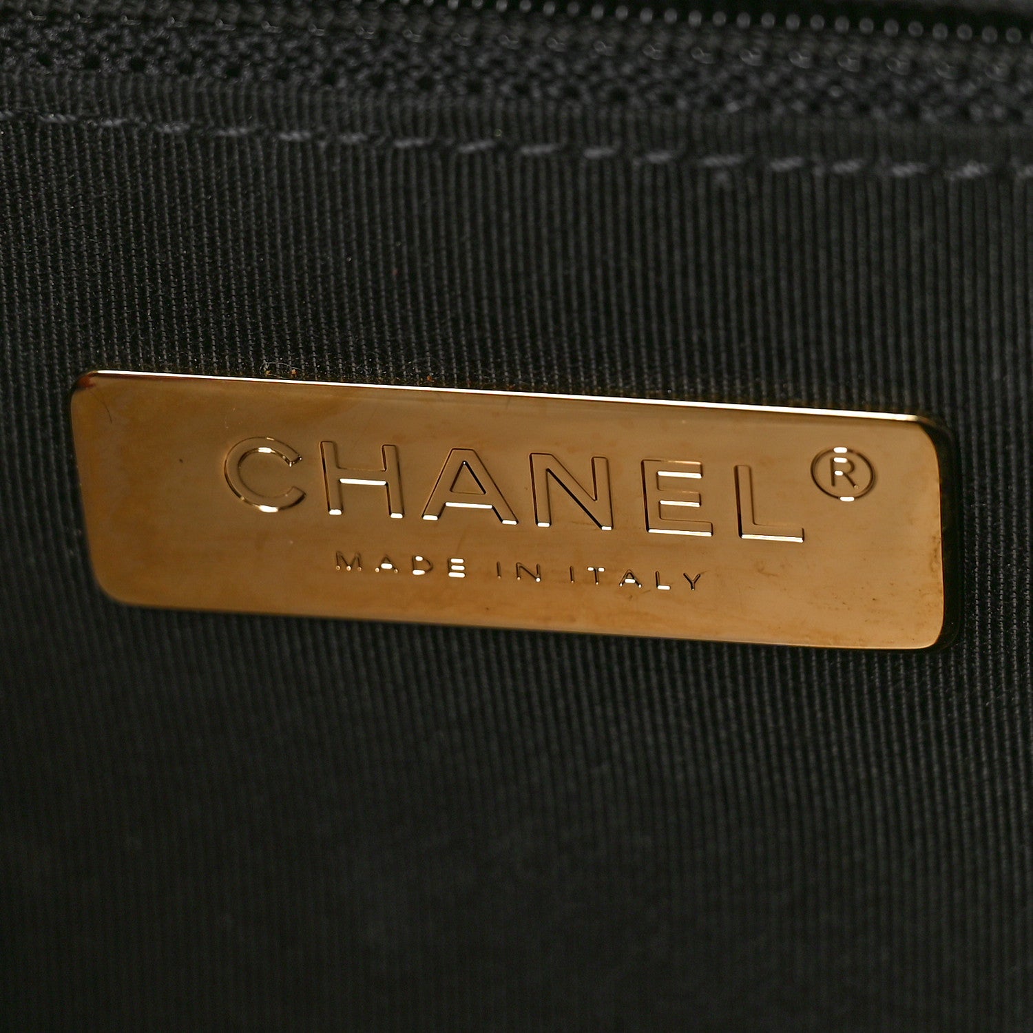 Chanel Tweed Quilted Large Chanel 19 Flap Black White 6 of 11