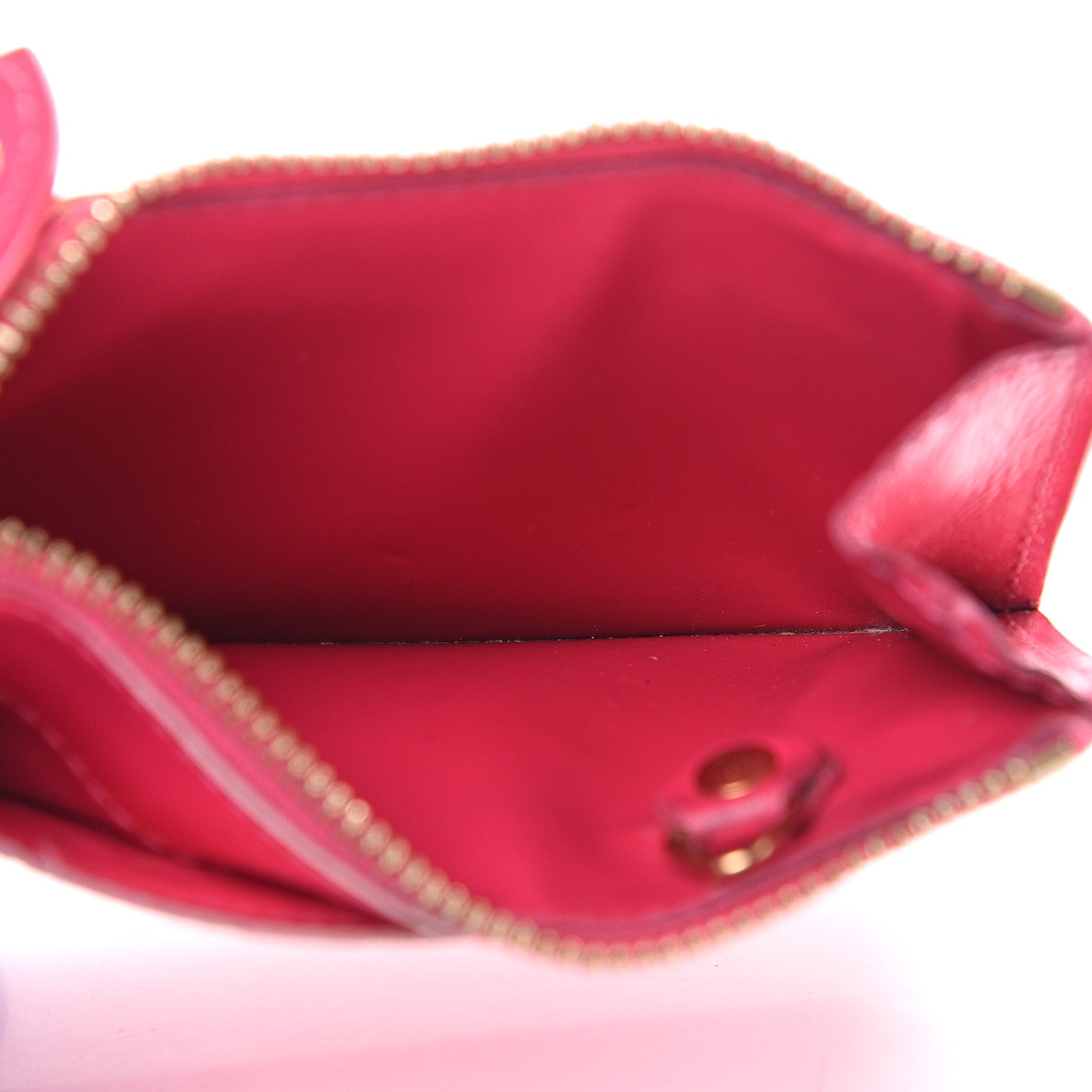 Louis Vuitton Vernis Key Pouch Rose Pop 4 of 9