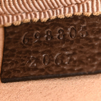 Gucci GG Supreme Monogram Web Ophidia Utility Belt Bag 85 34 Beige Ebony New Acero 8 of 15