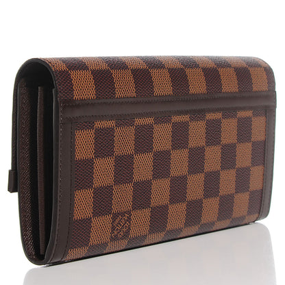 Louis Vuitton Damier Ebene Venice Wallet 3 of 8
