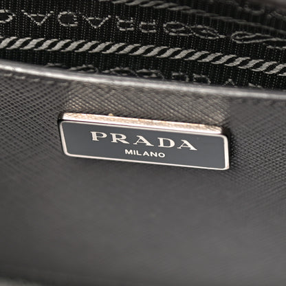 Prada Saffiano Lux Bi-Color Tote Marmo Nube 6 of 14