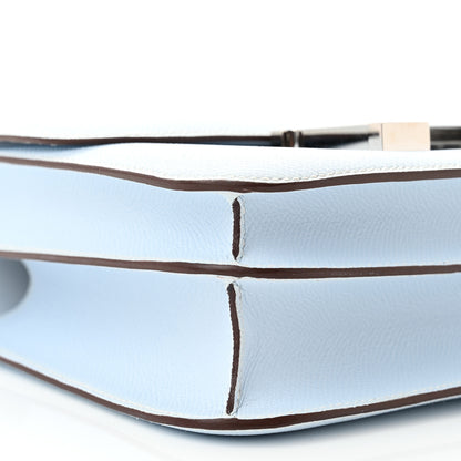 Hermes Epsom Constance 24 Bleu Brume 9 of 17