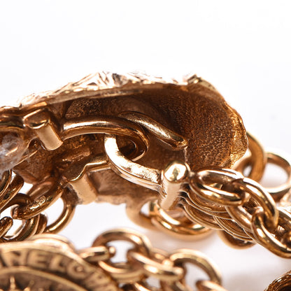 Chanel CC Medallion Bracelet Gold 4 of 8