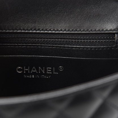 Chanel Lambskin Quilted Mini Square Flap Black 8 of 11
