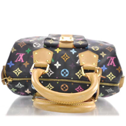 Louis Vuitton Monogram Multicolor Speedy 30 Black 5 of 9