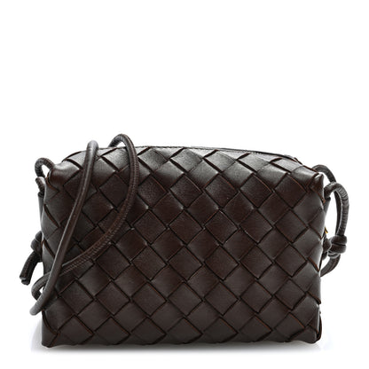 Bottega Veneta Nappa Intrecciato Mini Loop Camera Bag Light Brown 1 of 9