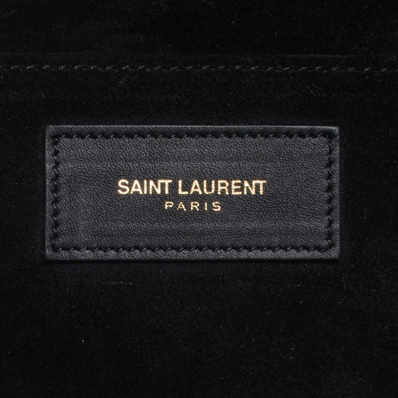 Leather ChYc Clutch Black
