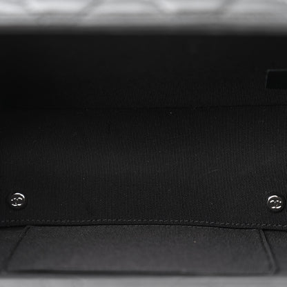 Chanel Quilted Lambskin Metal Bar Clutch Bag Black 5 of 11
