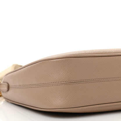 Prada Saffiano Re-Edition 2005 Shoulder Bag Cammeo Beige 11 of 12