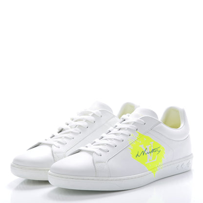 Louis Vuitton Calfskin Luxembourg Sneakers 9 White 3 of 9