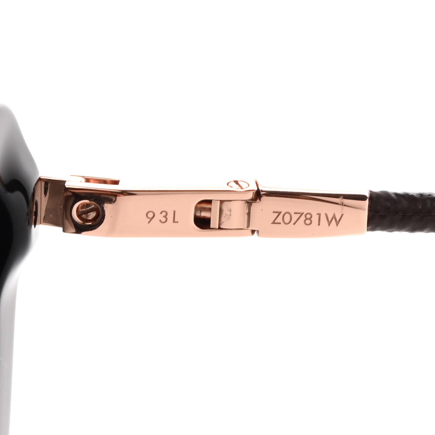 Monogram Acetate Charlotte Sunglasses Z0781W Black