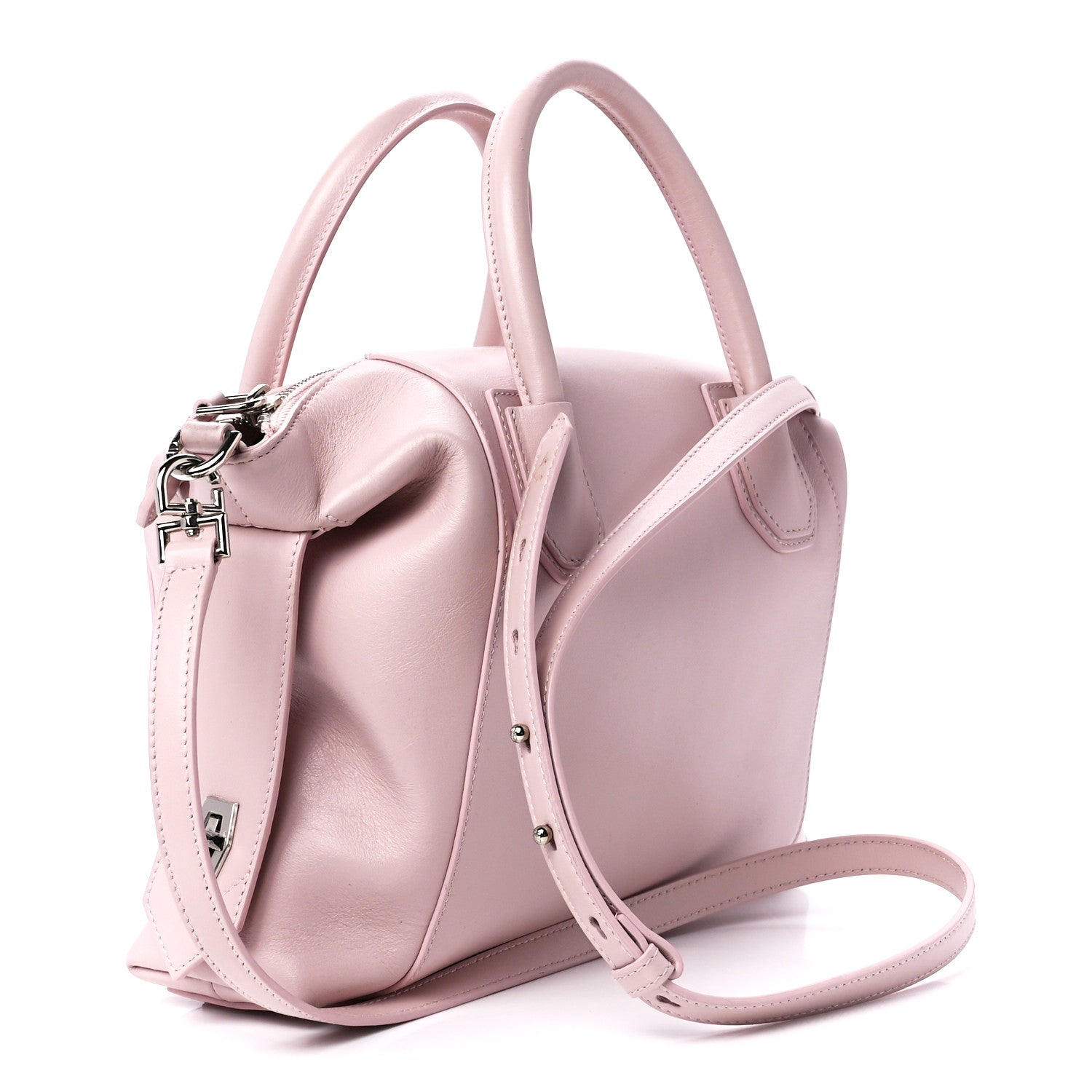 Givenchy Soft Calfskin Small Antigona Blush Pink 3 of 11