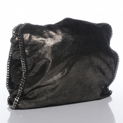 Stella McCartney Faux Leather Falabella Chamois Tote Ruthenium 4 of 8