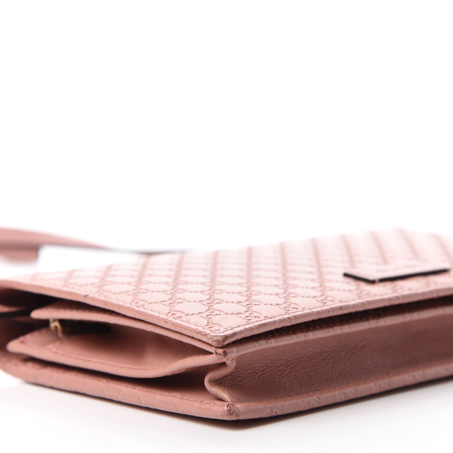 Microguccissima Crossbody Wallet Soft Pink
