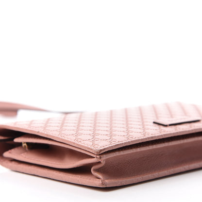 Gucci Microguccissima Crossbody Wallet Soft Pink 6 of 13