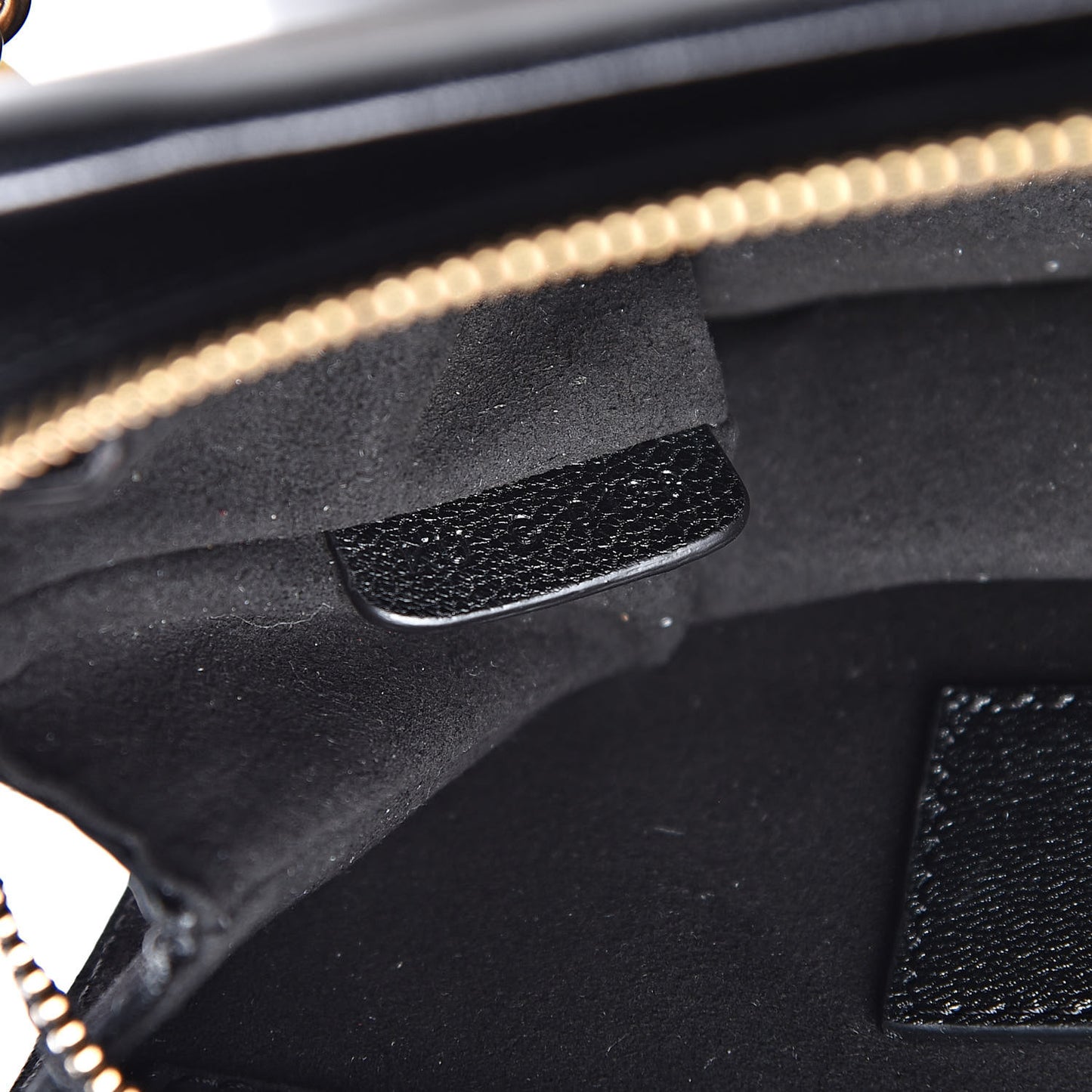 Textured Calfskin Cross 3 Crossbody Bag Black