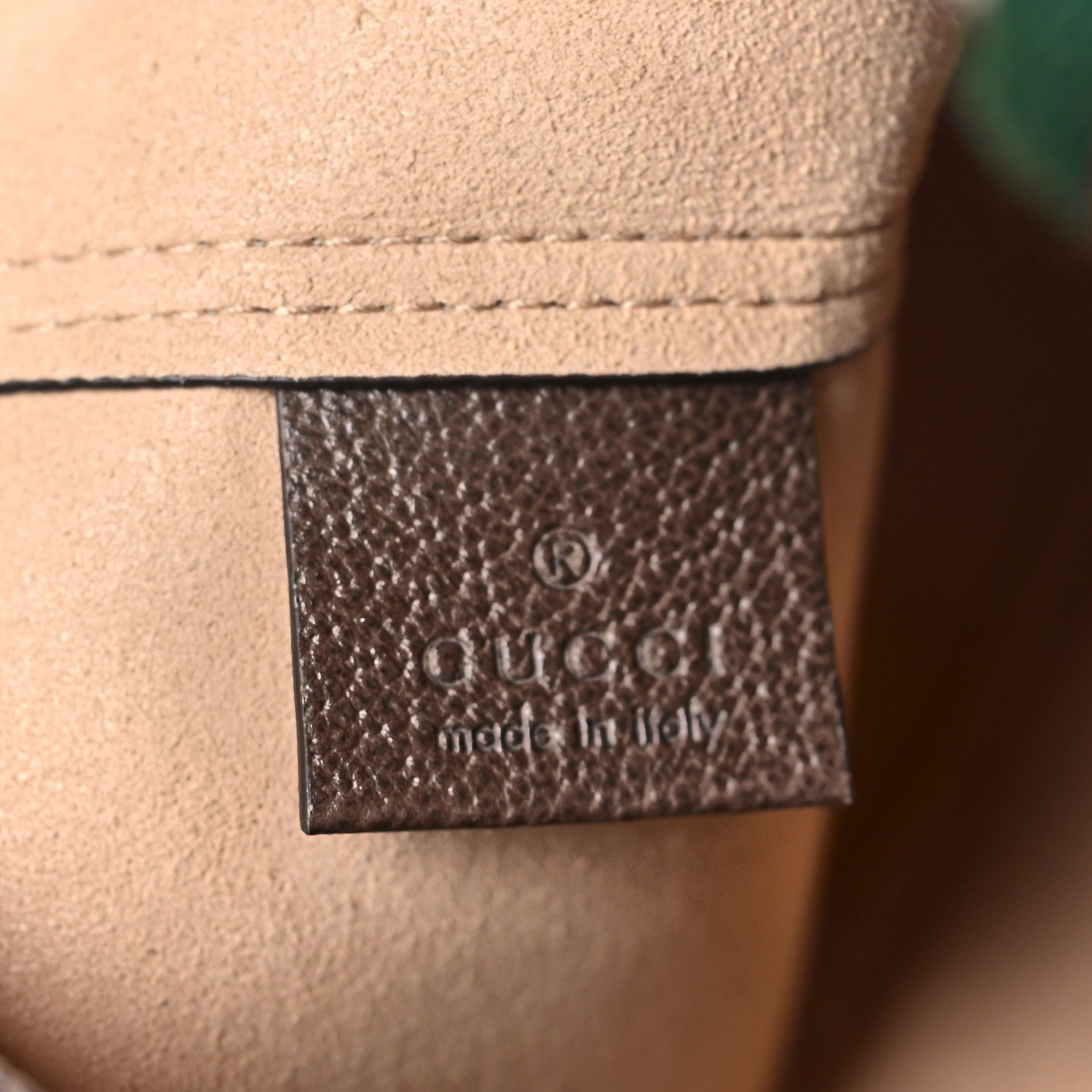 Gucci GG Supreme Monogram Web Ophidia Vertical Front Pocket Shopping Tote Brown 6 of 10