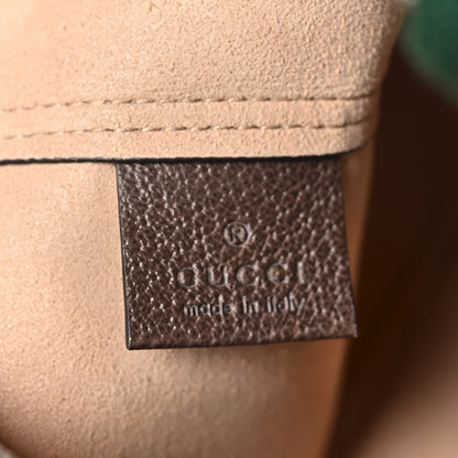 Gucci GG Supreme Monogram Web Ophidia Vertical Front Pocket Shopping Tote Brown 6 of 10