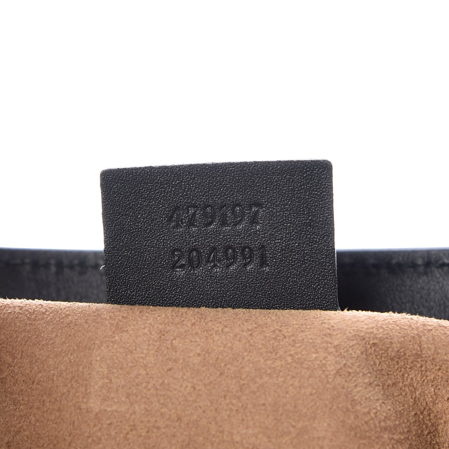 GG Supreme Monogram Medium Padlock Tote Black