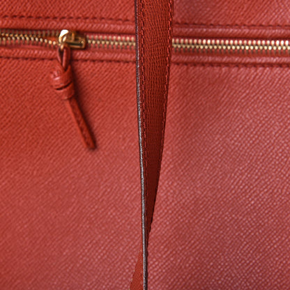 Chanel Caviar Zip Top Tote Red 12 of 24