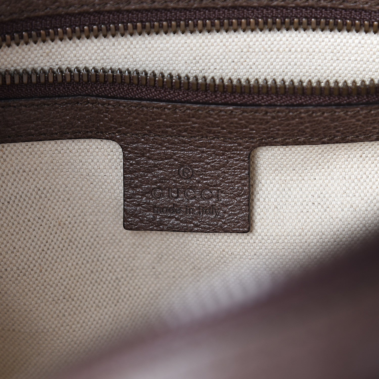 Gucci GG Supreme Monogram Web Medium Ophidia Messenger Bag Brown 5 of 8