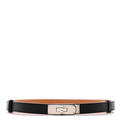 Hermes Epsom Kelly Belt Black 1 of 7