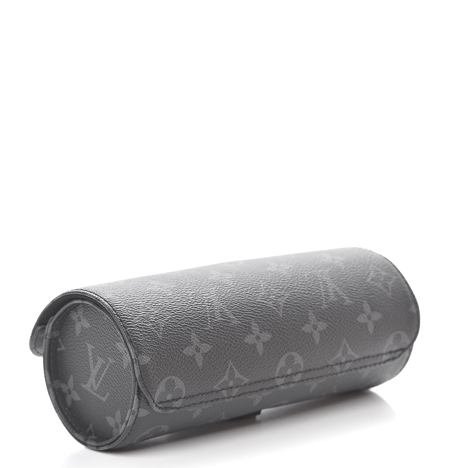 Louis Vuitton Monogram Eclipse 3 Watch Travel Case 3 of 9