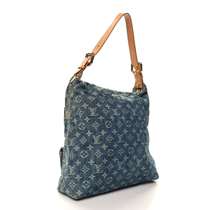 Louis Vuitton Denim Baggy GM Blue 3 of 9