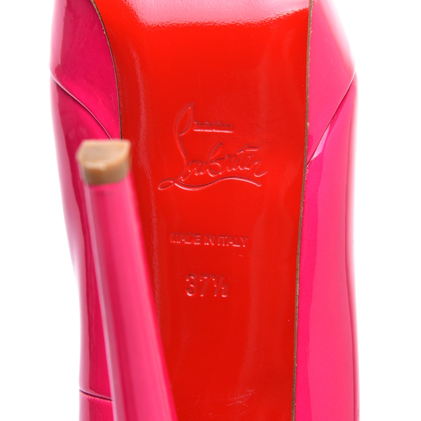 Patent Bianca 140 Pumps 37.5 Hot Pink