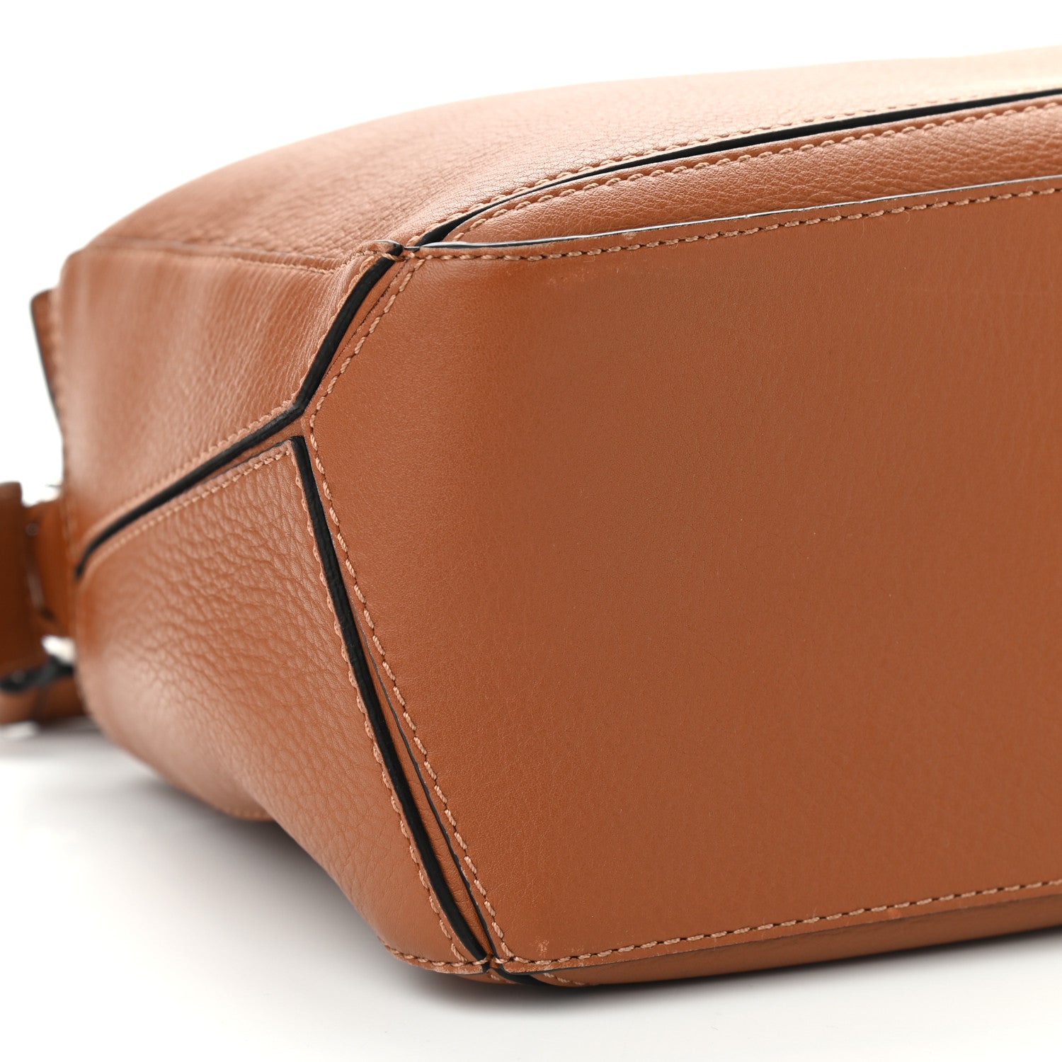 Loewe Calfskin Small Puzzle Bag Tan 8 of 11