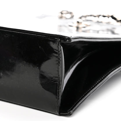 Chanel Patent CC Shoulder Bag Black 9 of 10