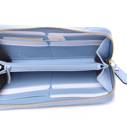 Gucci Microguccissima Zip Around Wallet Mineral Blue 5 of 10