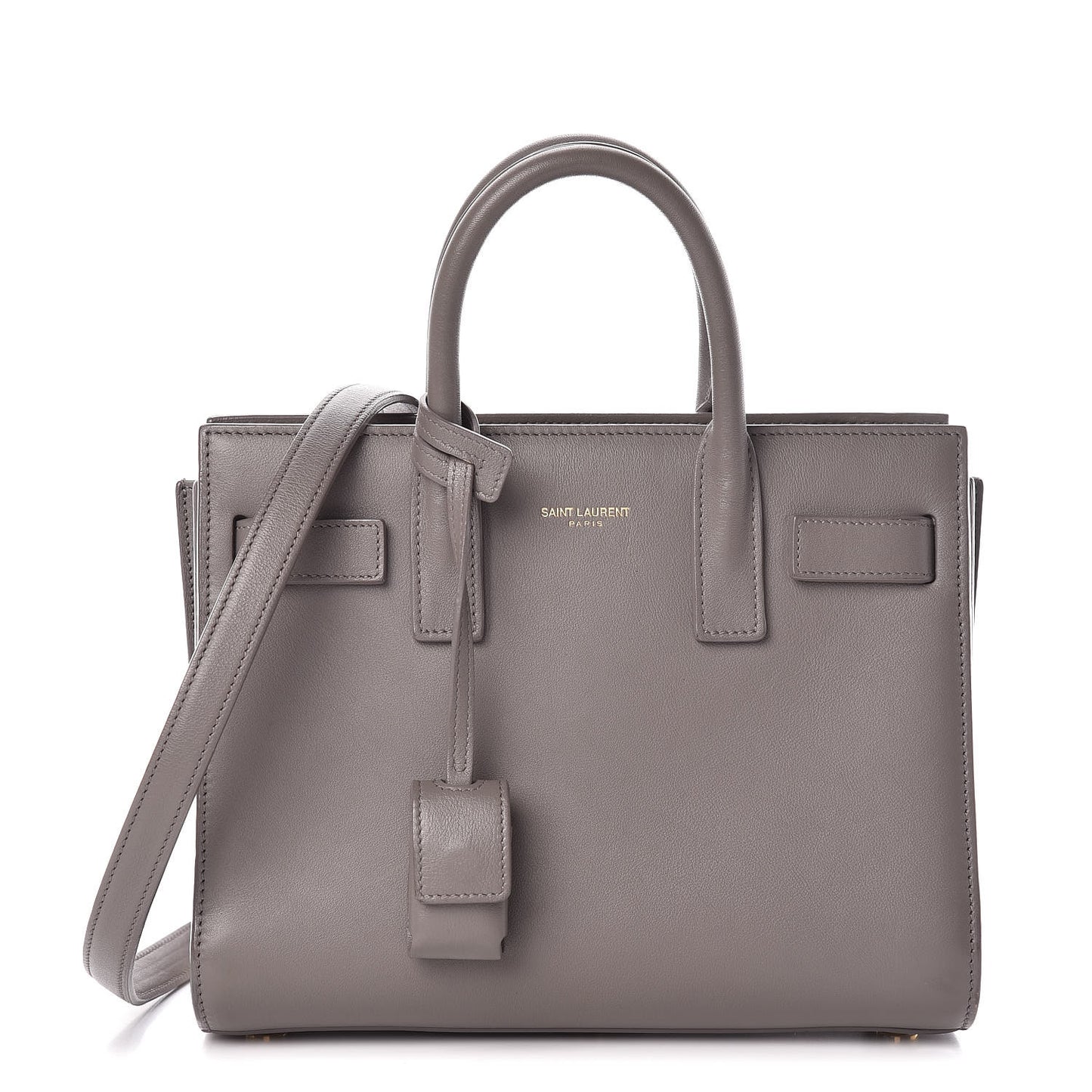 Calfskin Nano Sac De Jour Fog