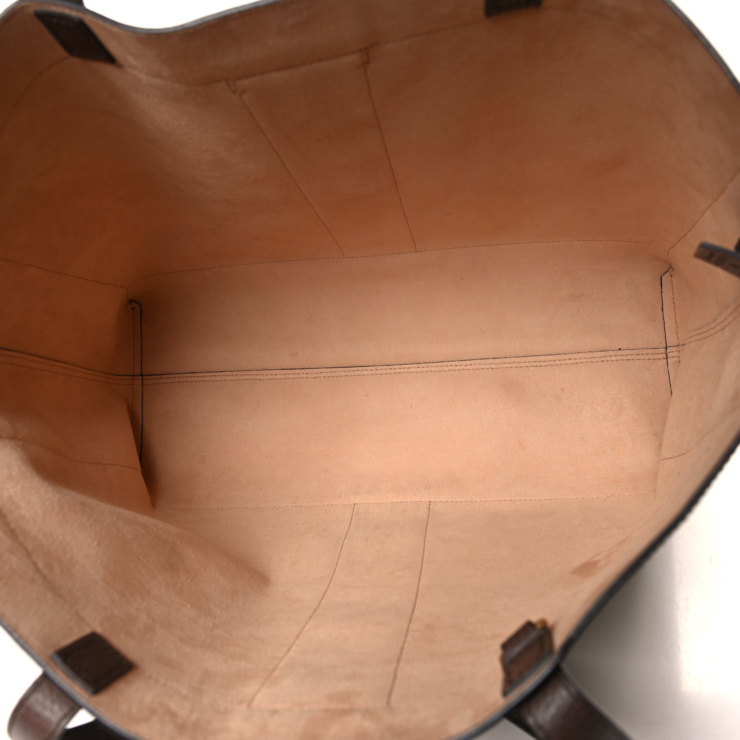 GG Supreme Monogram Web Ophidia Tote Brown