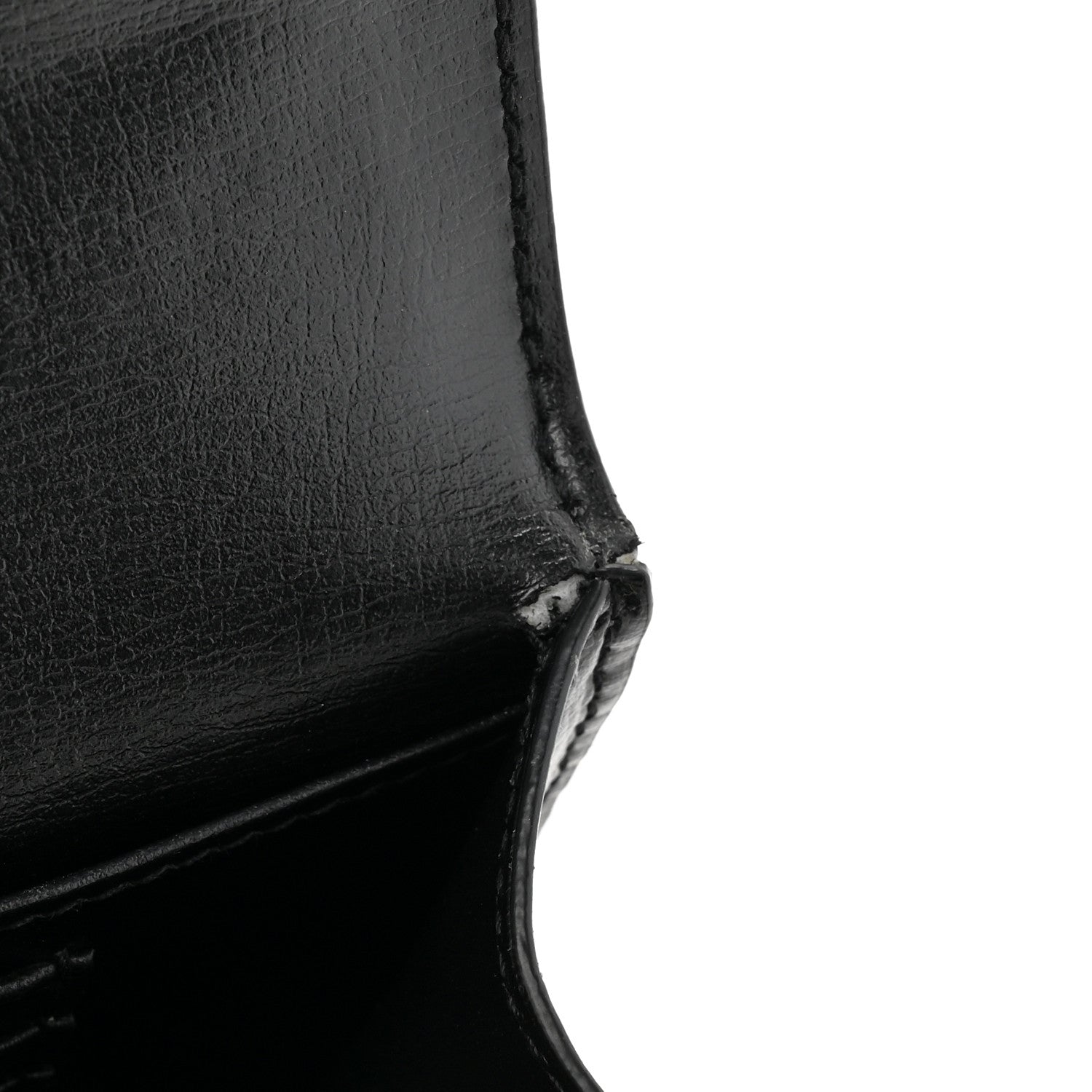 Saint Laurent Calfskin Monogram Sunset Chain Wallet 11 of 13