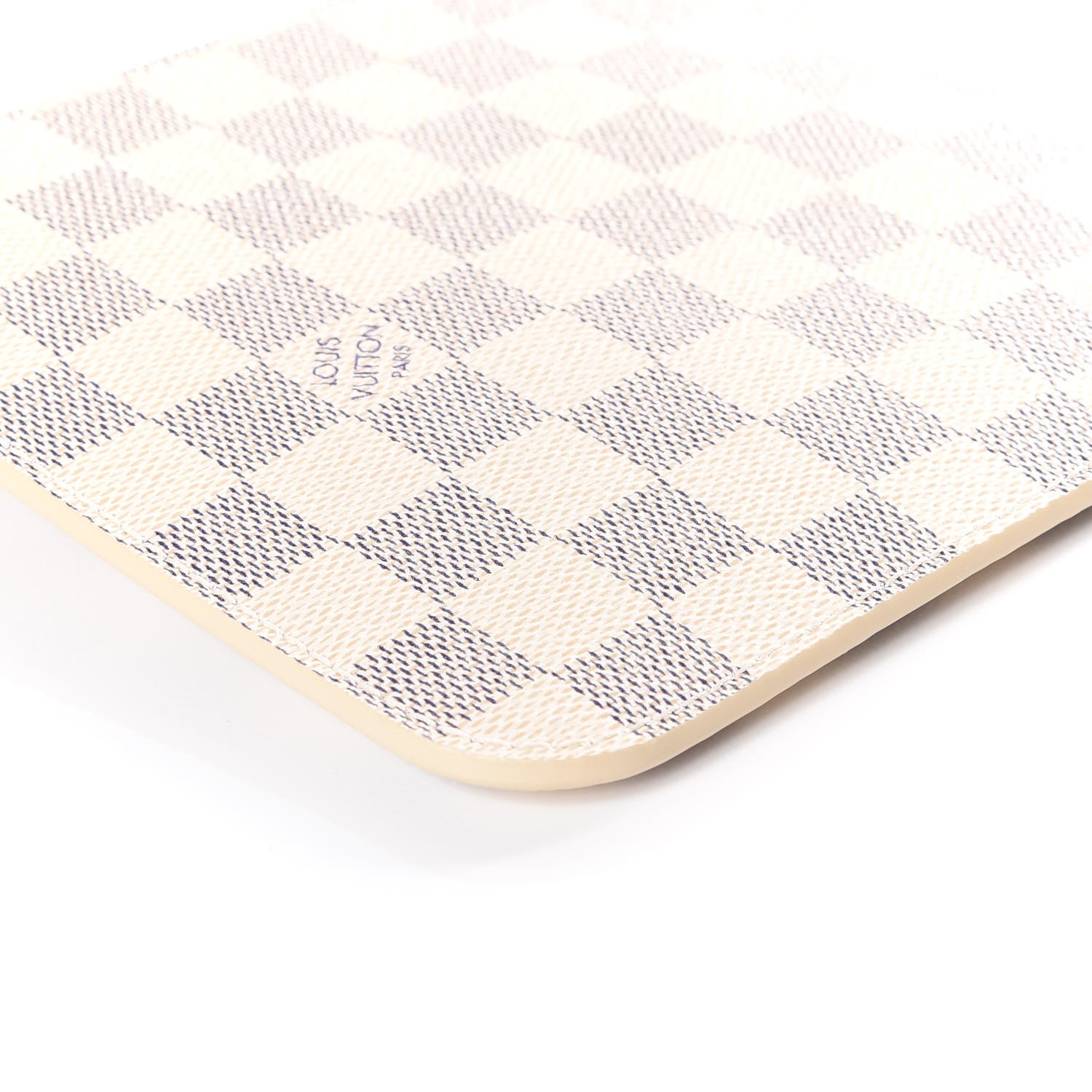 Louis Vuitton Damier Azur Neverfull MM GM Pochette Rose Ballerine 5 of 9