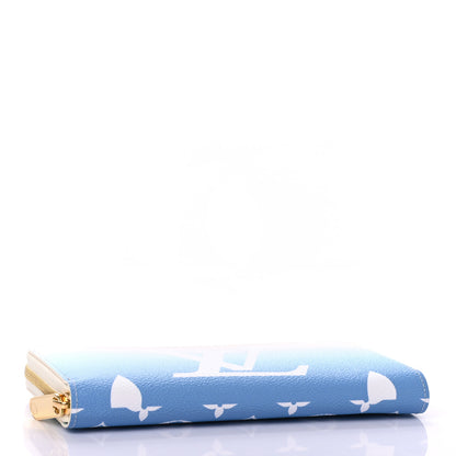 Louis Vuitton Monogram Giant By The Pool Zippy Wallet Blue 4 of 6
