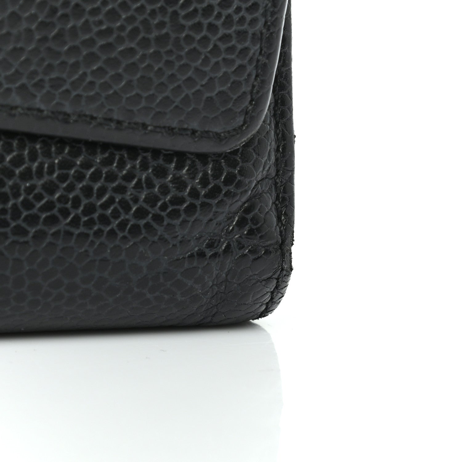 Chanel Caviar Timeless CC Flap Wallet Black 9 of 9