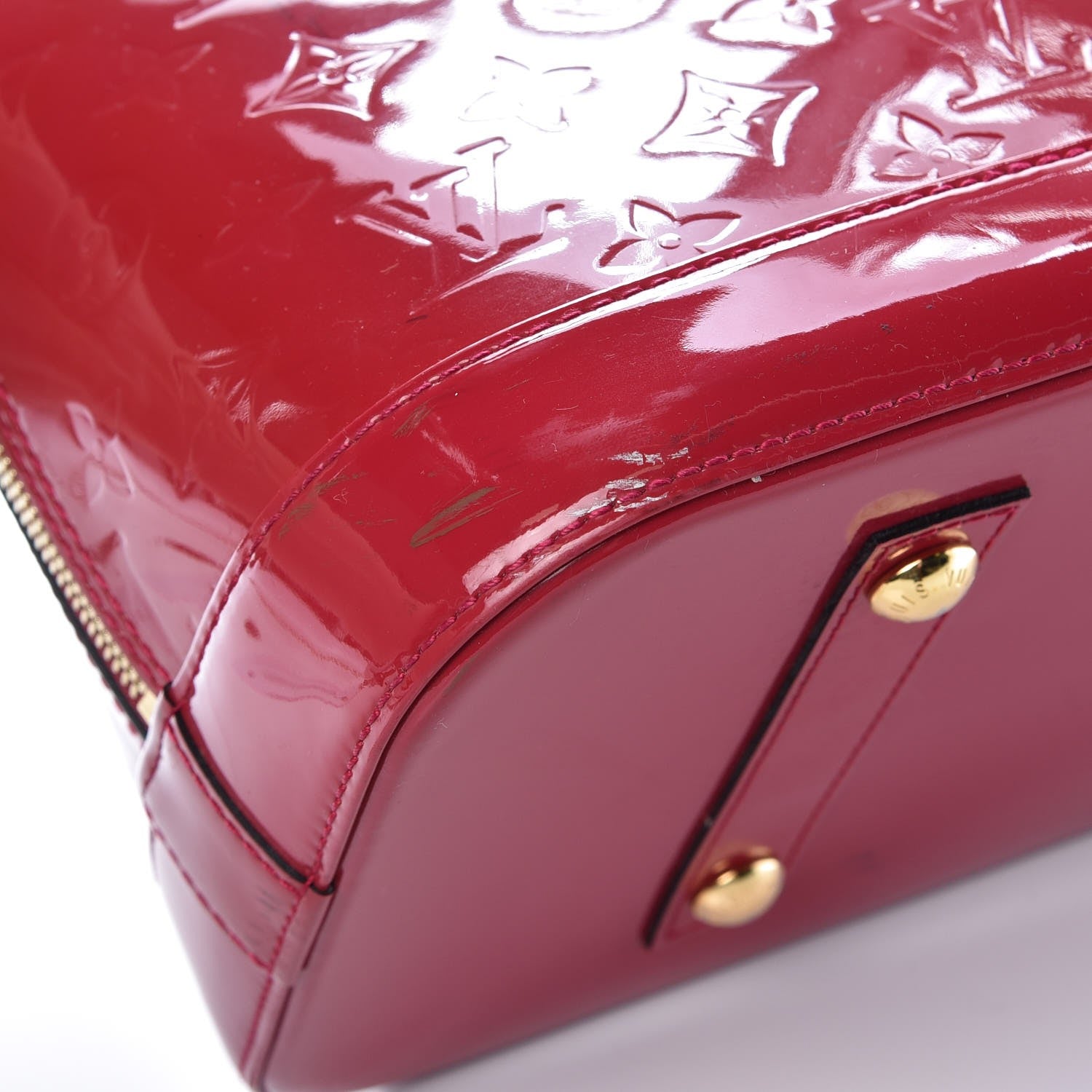 Louis Vuitton Vernis Alma GM Rose Indien 12 of 13
