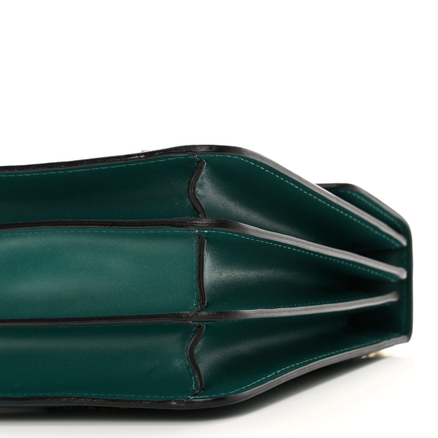 Calfskin Serpenti Forever Top Handle Emerald Green